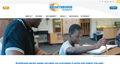 Desktop Screenshot of breakthroughcollaborative.org